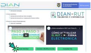 citas dian consultar|agendamiento de citas con la DIAN 